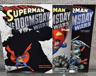 Superman The Doomsday Wars (1998) #'s 1-3 DC Comics 3 Issue Trade Paperback Set
