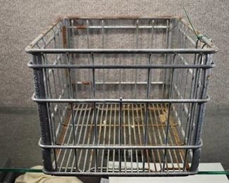 Vintage Milk Crate | Steffens Wichita Ks | 12x12 | LOCAL PICKUP ONLY