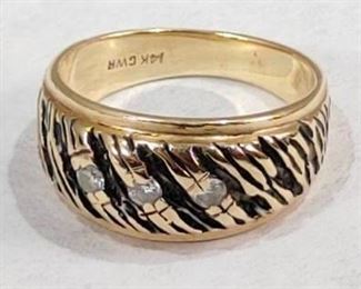 14K Gold Ring | 7.6g | Size 7.25