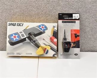 Spad 13C.1 1/48 Scale Model Kit and Liquid Cement for Plastic Models