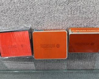 Lot of 3 Cigarette Tins/Boxes