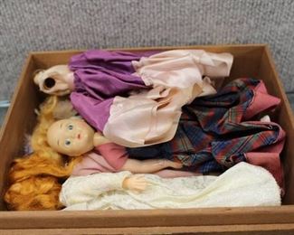 Lot of Vintage Dolls & Doll Parts