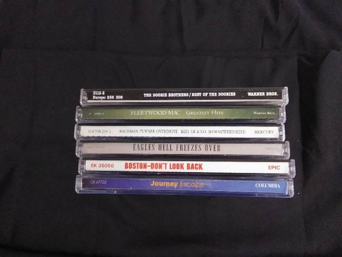 Classic Rock CD's including Journey and Boston