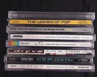 CDs Various Artists including Celine, Madonna