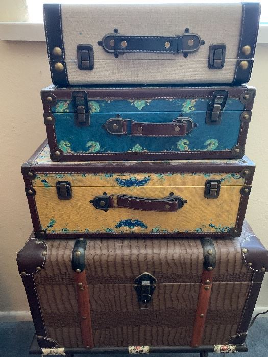 decorative suitcases
