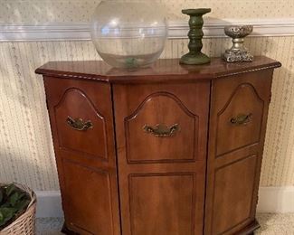 Small Wood Console Table 