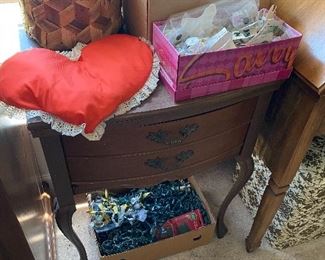 French Provincial Sewing Machine Cabinet