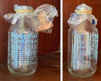 Vintage Gerber Hospital Formula Bottle