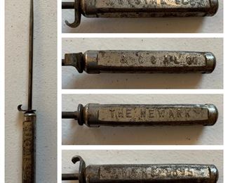 Old Crystal Ice and Coal Co. Newark Metal Ice Pick