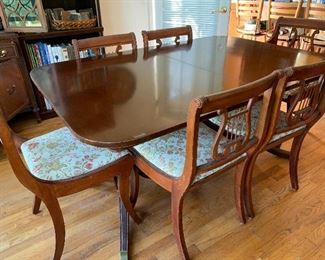 Dining Room Table and Chairs