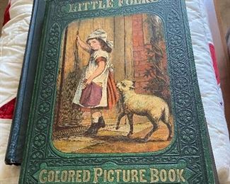Little Folks Colored Picture Book