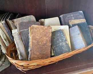 Early Bibles and Books