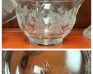 Heisey Pineapple Bowl