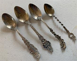 Small Sterling Spoons