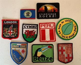 Souvenir Travel Patches 