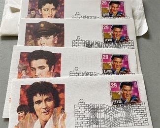 Elvis Presley First Day Issue Stamps