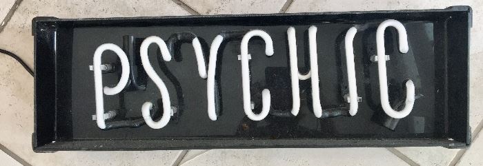 Neon Psychic sign