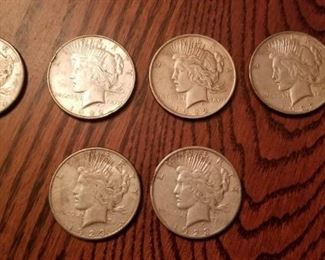 1922 and 1923 Silver Dollars