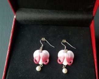 Franz Jewelry Bleeding Hearts Earrings