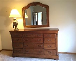 Hooker Dresser and Mirror