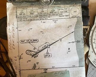 Vintage US Property Pilot Clipboard