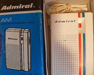 Admiral Transistor Box