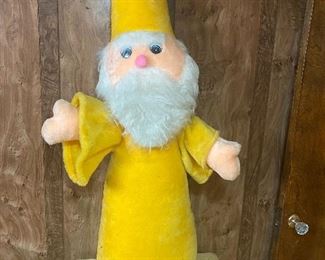 GIANT Stuffed Wizard, Great America 1976