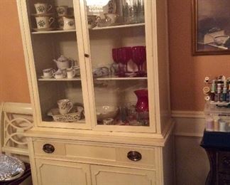 shabby china cabinet