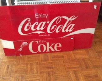 Coca cola signs