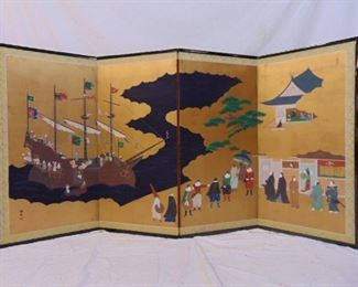 Japanese screen, NamBan, by OhEn
