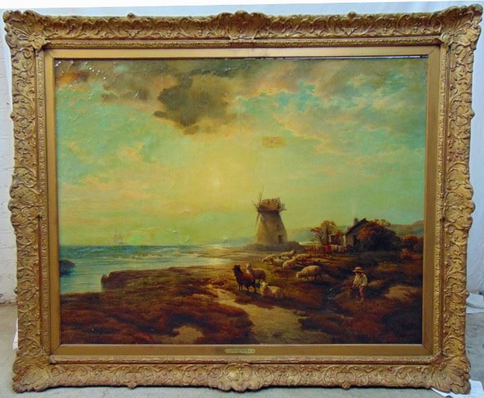 Edward Moran oil , U.S. Coast Guard