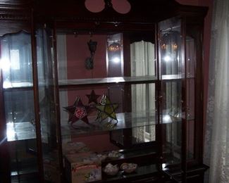 ANOTHER CHINA CABINET & MISC.
