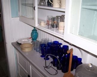 GLASS & MISC. IN THE PANTRY