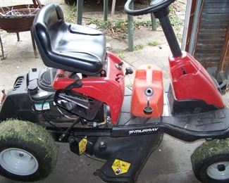MURRAY RIDING MOWER--IT WAS USED THIS WEEK!