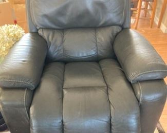 Leather Electric Recliner Rocker