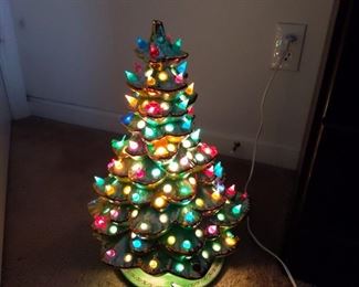 Vintage Christmas Tree Light