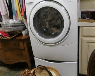 Washer and Dryer with stands