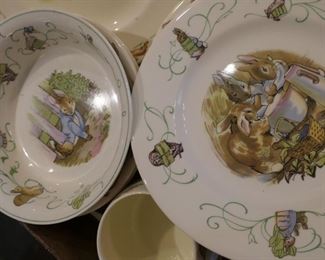 Peter Cottontail dishes