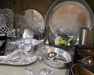 Assorted pewter. Most is by Nambi and in good condition.