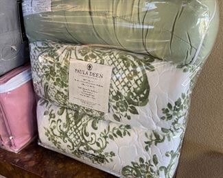 lots of sheet sets & bedding....new packaged