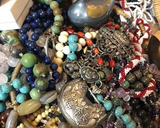 Lots of jewelry to be gone thru...