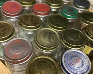 Vintage baby food jars