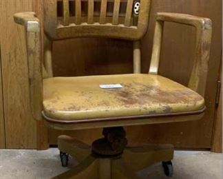 Sikes Co Wooden Bankers Chair Office Chair 