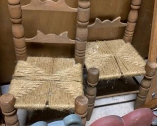 Doll Chairs, Bear Chairs