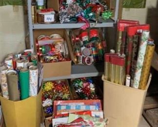 Christmas Wrapping Supplies