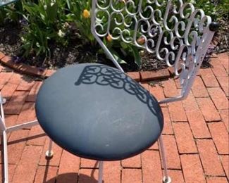 Metal bistro set