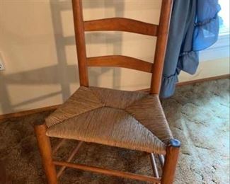 Rush Seat Ladder Back Chair