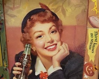 Coca Cola tray from 1953