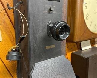 1920 Western Electric rail road telephone, one box 