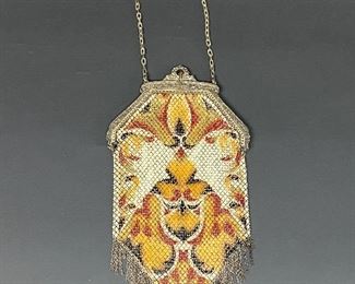 1920's mesh purse   (Photos by BC) ...To Register and To Bid go to https://capitolsalesservices.hibid.com... 